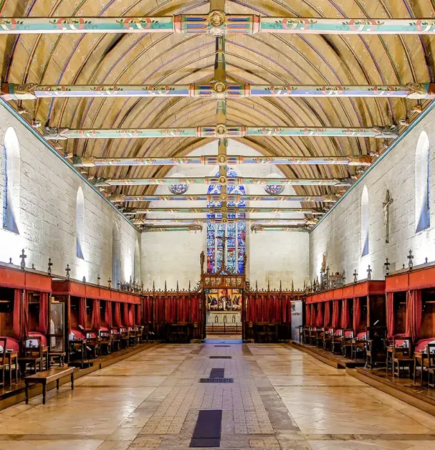 Salle des Pôvres de l'Hôtel-Dieu des Hospices de Beaune © AG LC