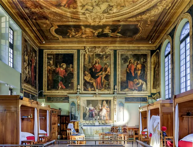 Salle Saint-Hugues de l'Hôtel-Dieu des Hospices de Beaune © AG LC