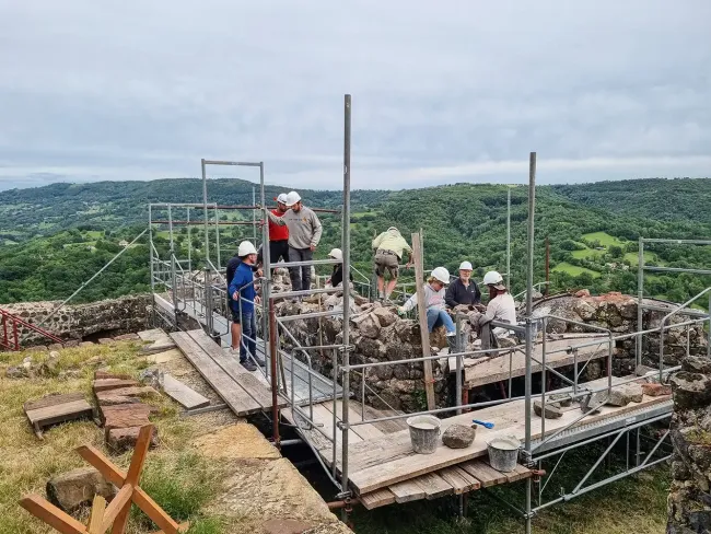 Chantier de bénévoles © Gaëlle Mahieu