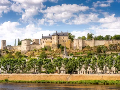 Forteresse royale de Chinon en Indre-et-Loire à visiter avec le Pass Patrimoine © ADT TOURAINE Jean-Christophe COUTAND